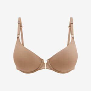 ThirdLove ComfortStretch Front Close T-Shirt Bra Size 34Ataupe / 34A